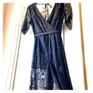 Lace Jump Suit